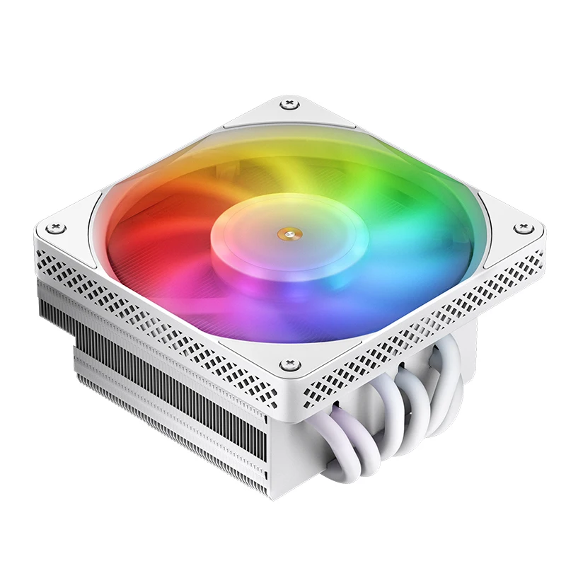 Imagem -04 - Cpu Cooler Heat Pipe Refrigerado a ar Pressão Descendente Argb Radiador Branco 12 Geração Intel Lga1700 1200 115x Am4 Jonsbo-hx6200d