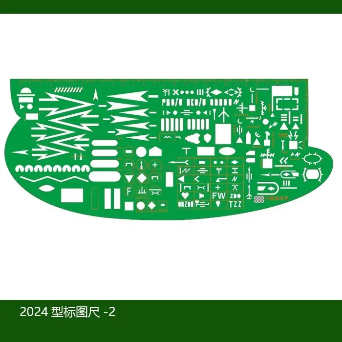 1pcs Drawing ruler, homework ruler, training equipment ruler, tool ruler