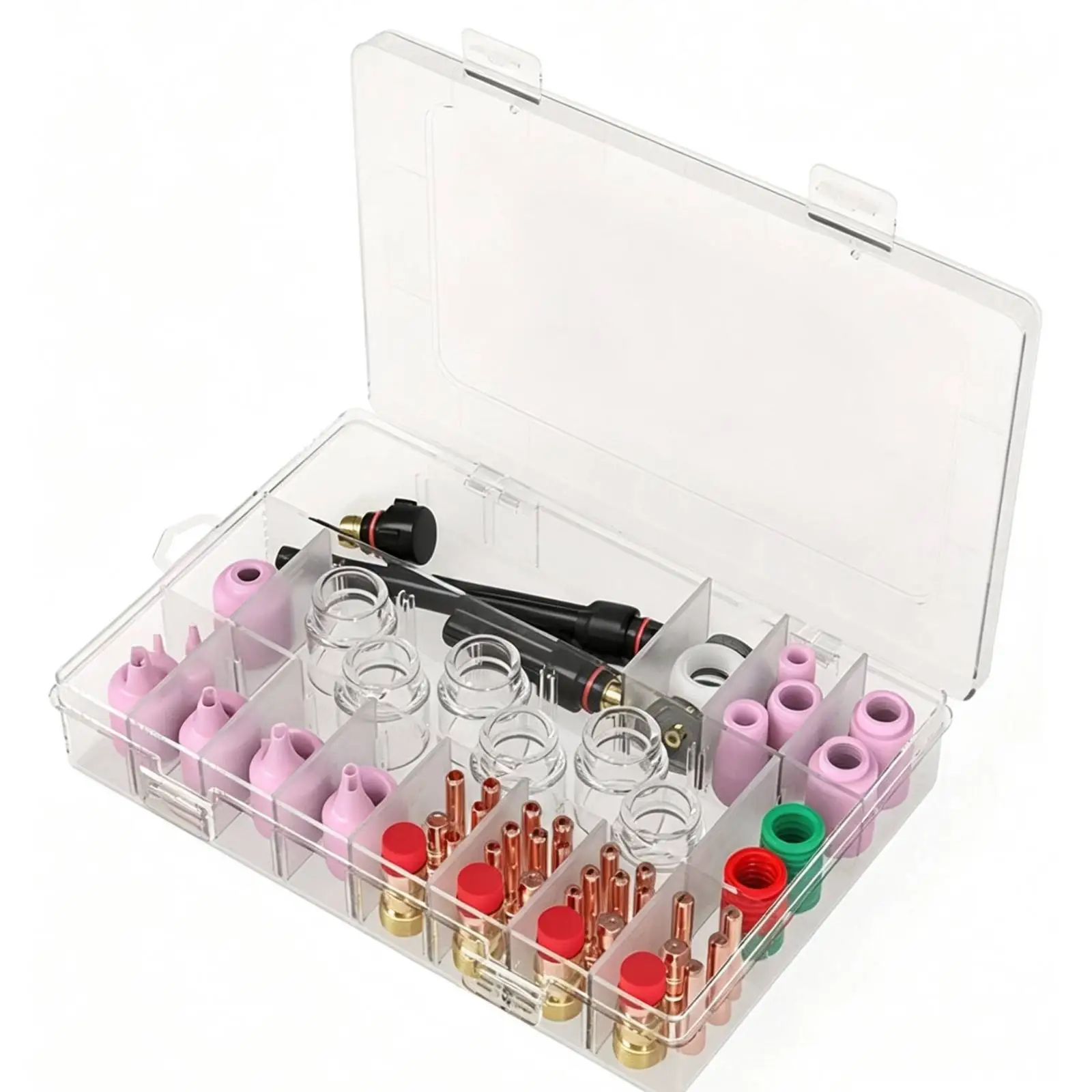 TIG Fusing Accessories Kit Organized Argon TIG Torch Parts Sturdy for Workshop