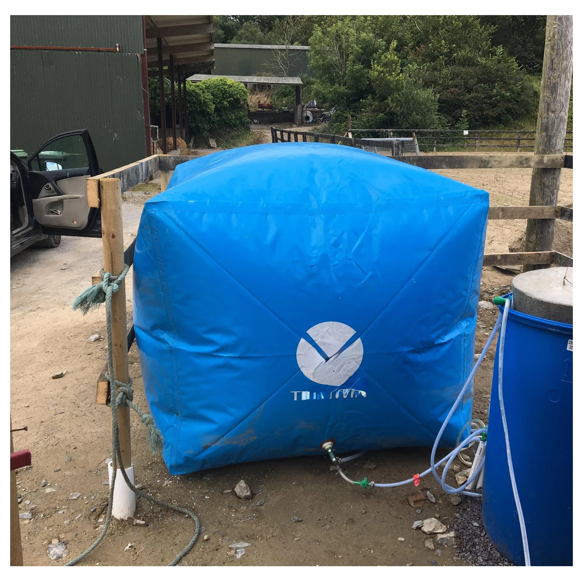 Biodigester system small size gas storage balloon biogas bag