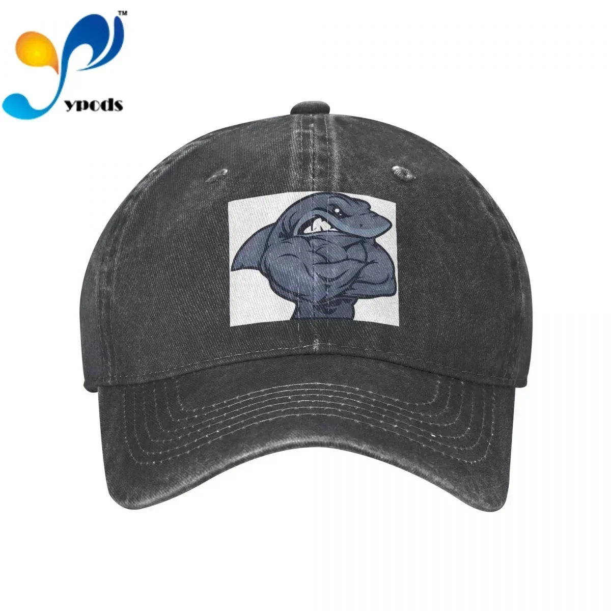 

New Brand Anime Muscle Sharks Cartoon Styles Snapback Cap Cotton Baseball Cap Men Women Dad Hat Trucke