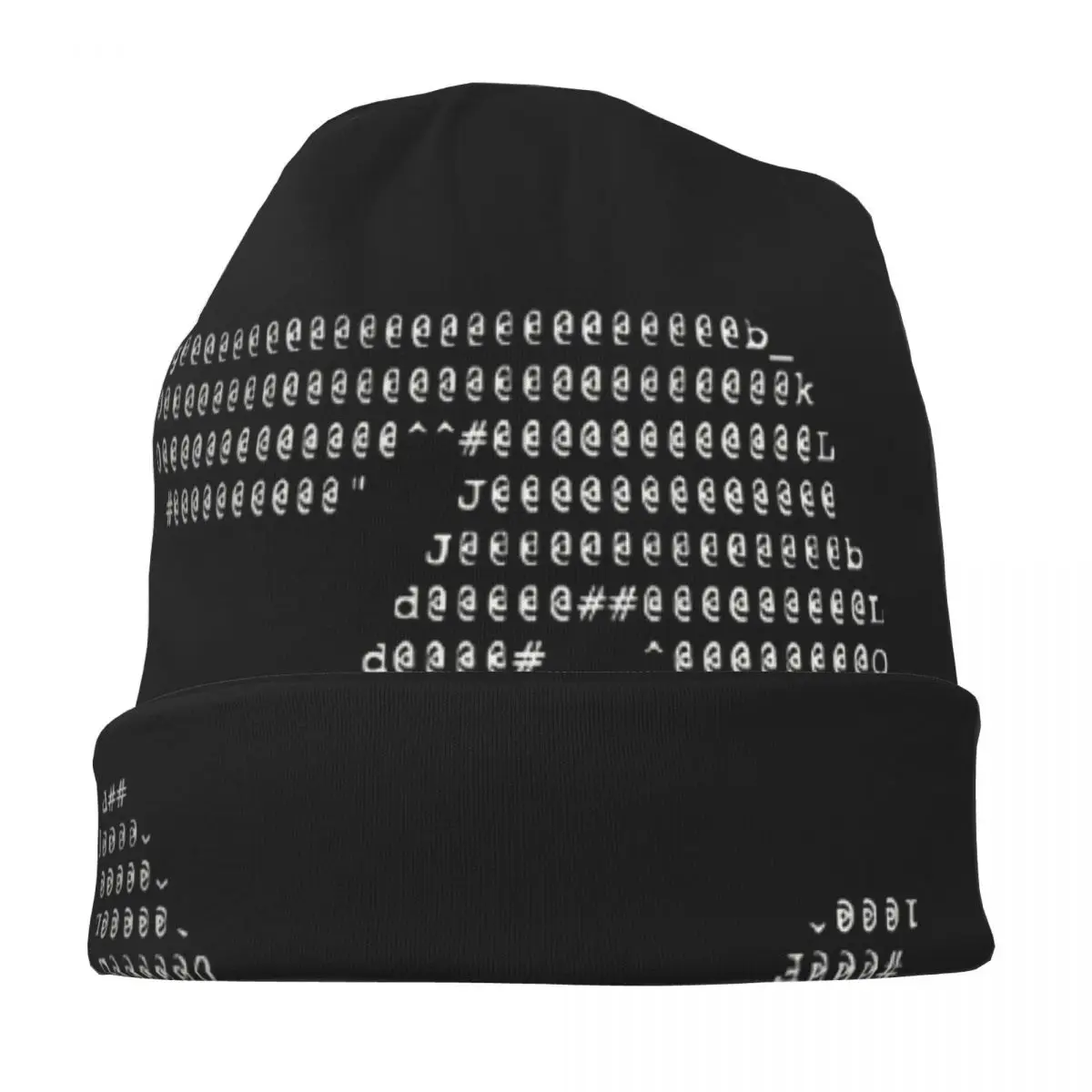 Aphex Twin Code Skullies Beanies Hat Cool Men Women Street Caps Warm Dual-use Bonnet