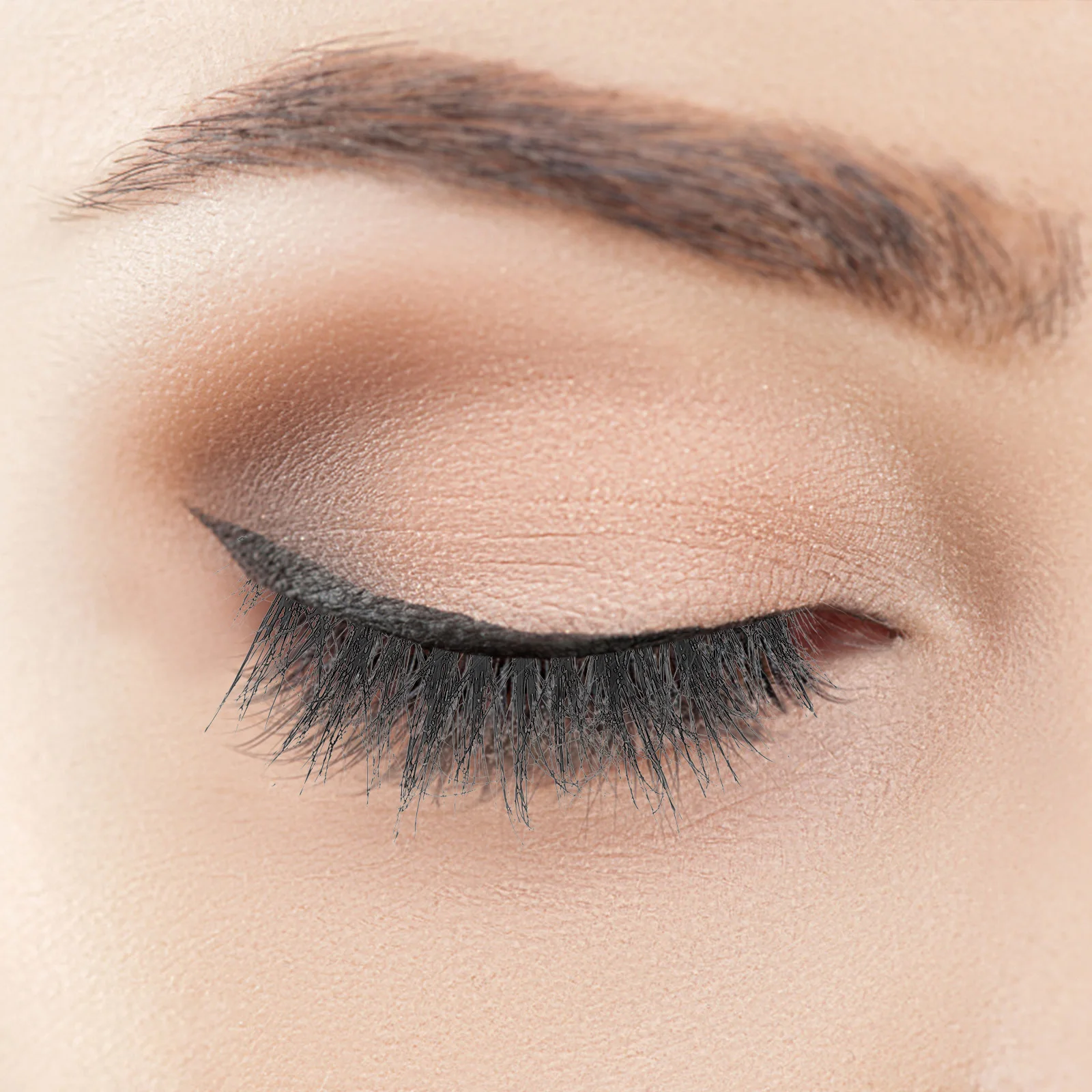 

1Pair Long Fake Eyelash Extensions Natural False Lash for Women Thicker Look Day Night Makeup Eyelash Extensions