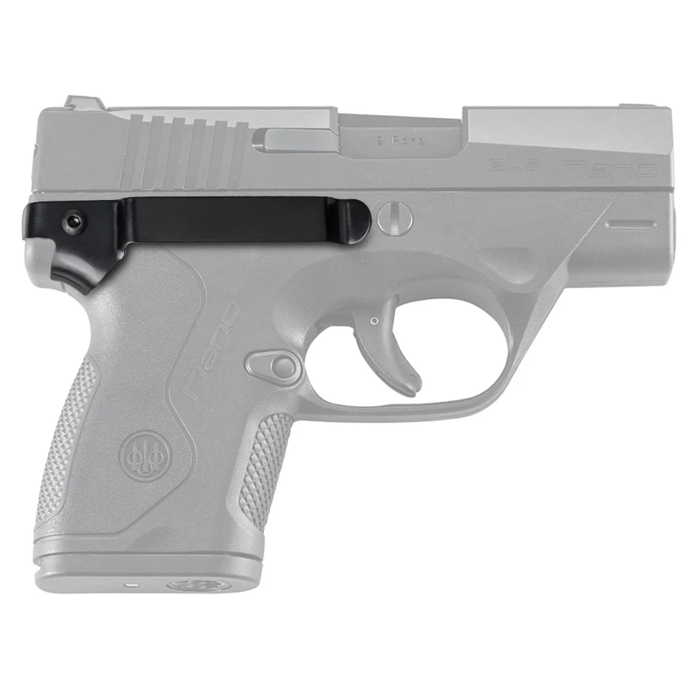 IWB-مشبك حزام مسدس نحيف منخفض المظهر ، حافظة حمل مخفية ، بيريتا نانو ، 9 * * #4