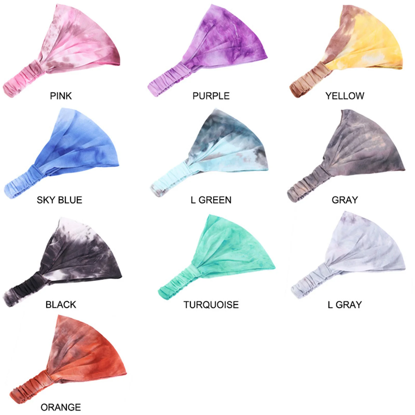 

Wide Headbands For Girls Yoga Exercise Hairband Sports Hairbands for Workout Gym Yoga Hair Band