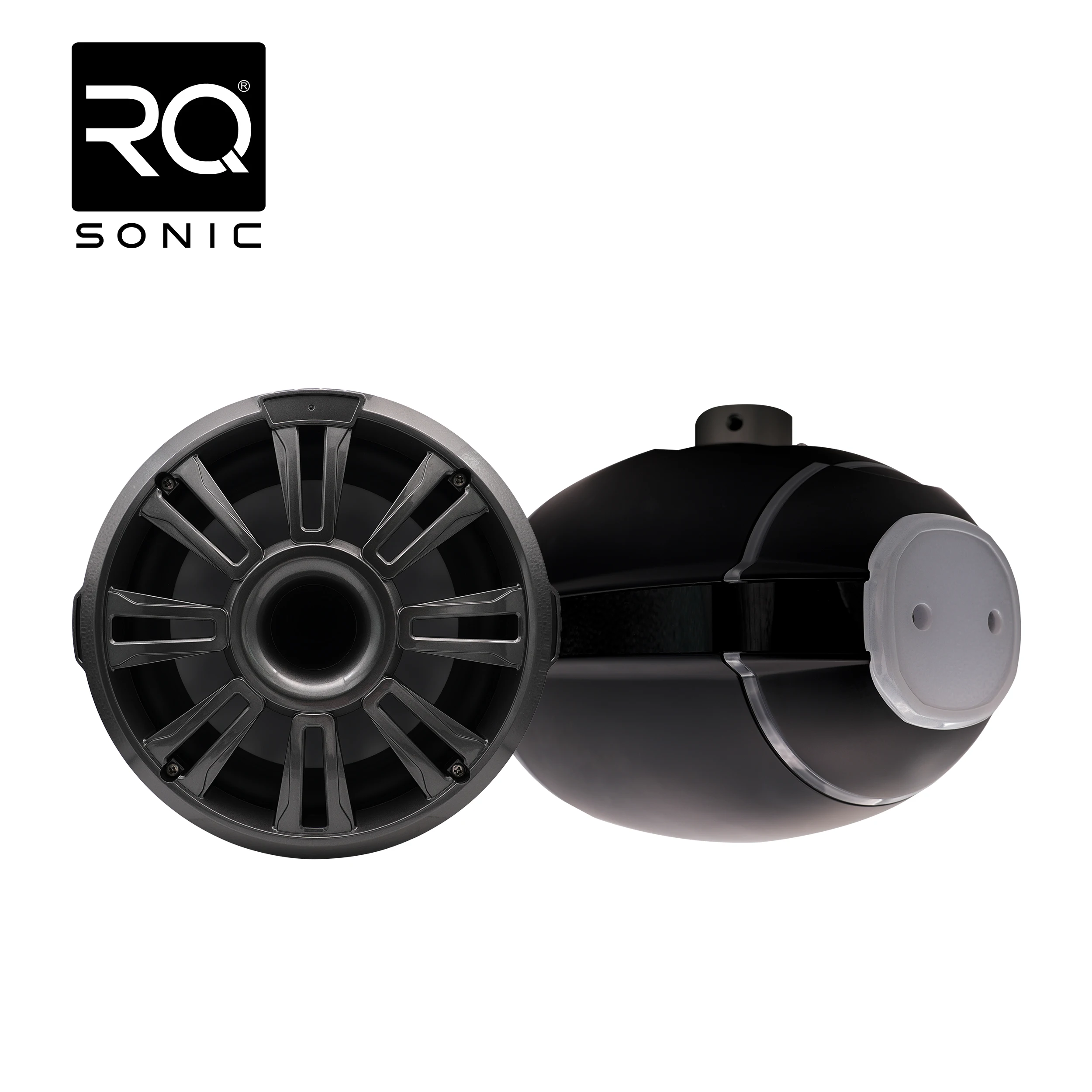 

RA-MS8B black two-way waterproof system coaxial marine speaker, suitable for outdoor marine audio