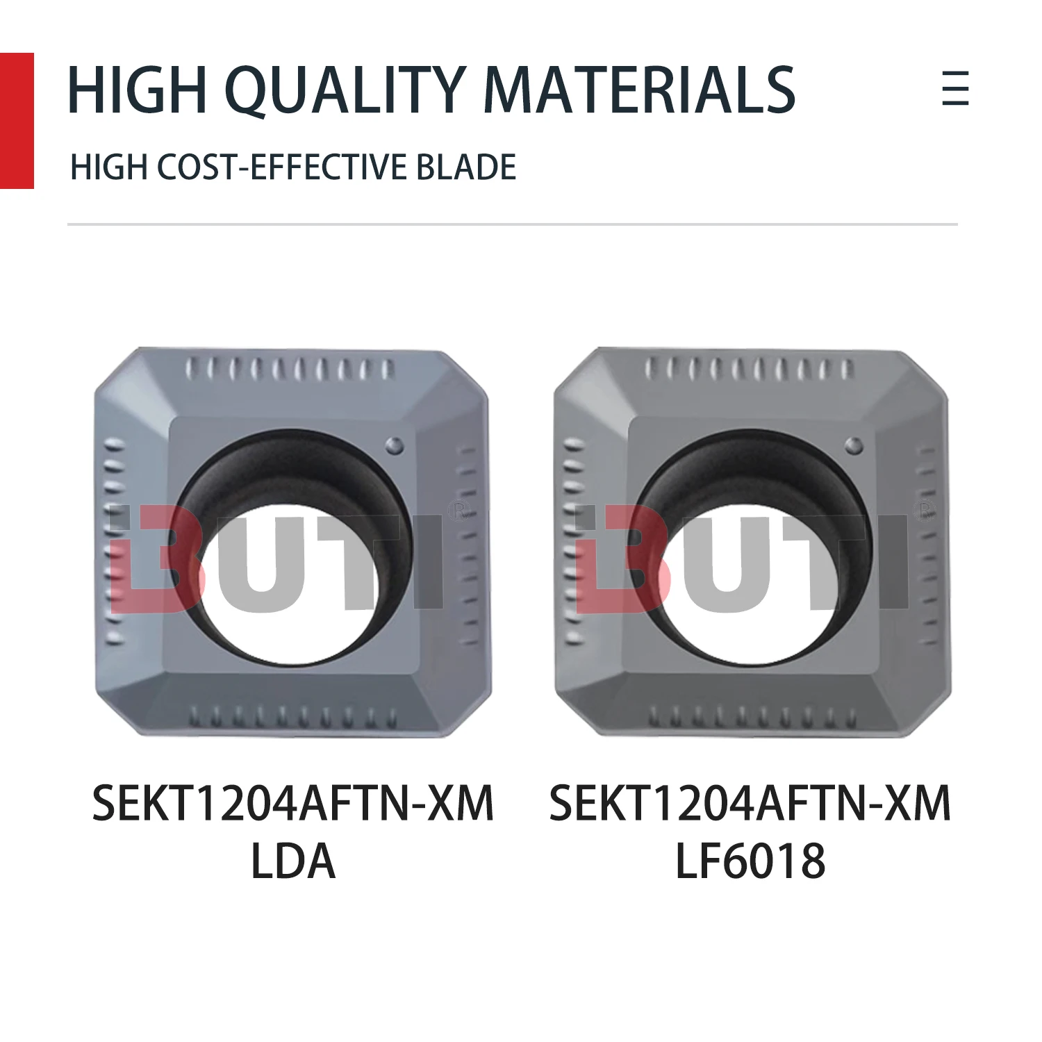 DESKAR Square Milling Cutter SEKT1204AFTN-XM LF6018 SEKT1204AFTN-XM LDA Milling Cutter Disc Wear-Resistant Milling Cutter Blades