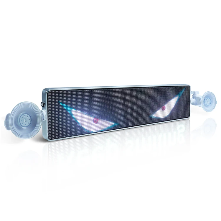 For indoor and outdoor high definition multilingual voice activated car Led screen