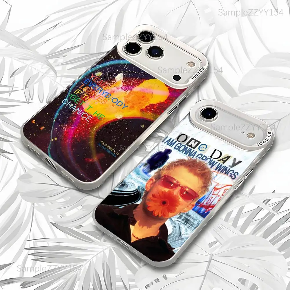 

R-RadioheadS In Rainbows Phone Case For iPhone 17,16,15,14,13,12,X,8,Pro,Max,Plus,E,SE4,Air,Mini White IMD Matte