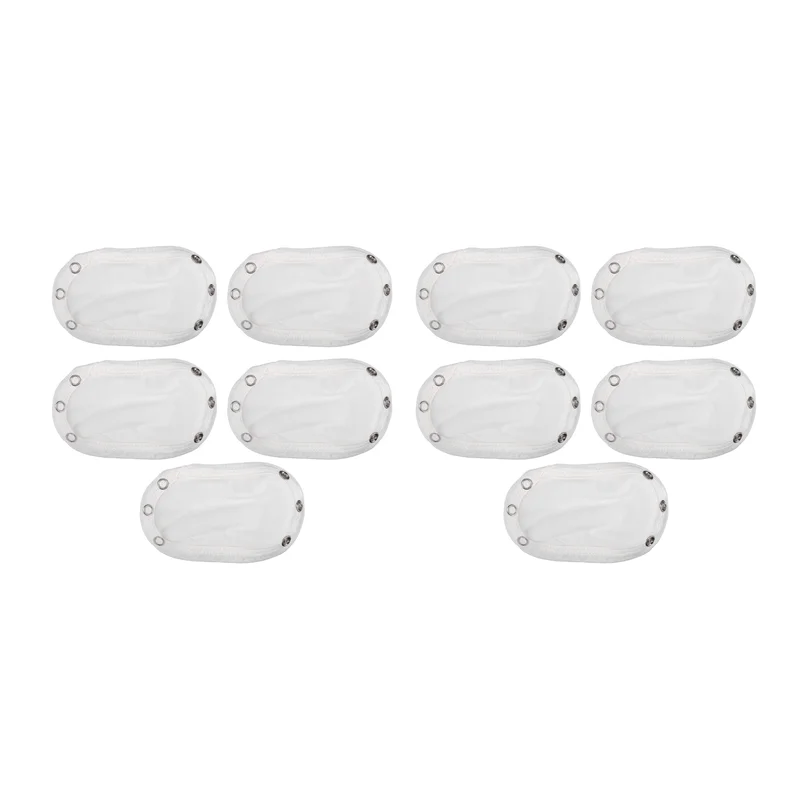 

MACH-10Pcs Unisex Baby Kids Romper Partner Super Utility Bodysuit Jumpsuit Diaper Romper Lengthen Extend Film(White)