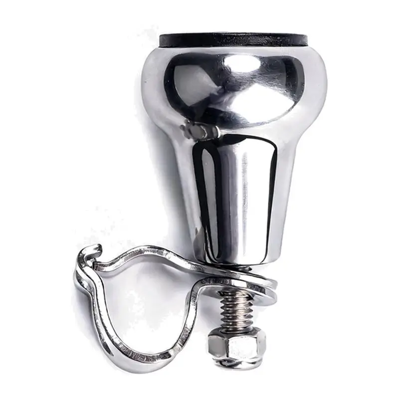 Boat Steering Wheel Knob 304 Stainless Steel Maneuvering Spinner Knob Yacht Marine Hardware Power Grip Assist