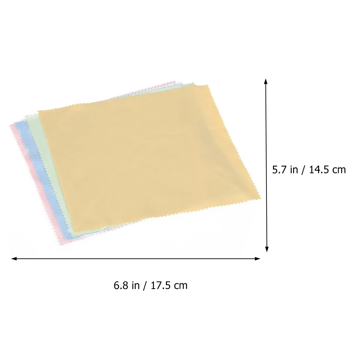 10Pcs Fine Microfiber Screen Cleaning Cloths Phone Tablet Lens Camera Display Dust Oil Smudge Fingerprint Remover No Scratch No