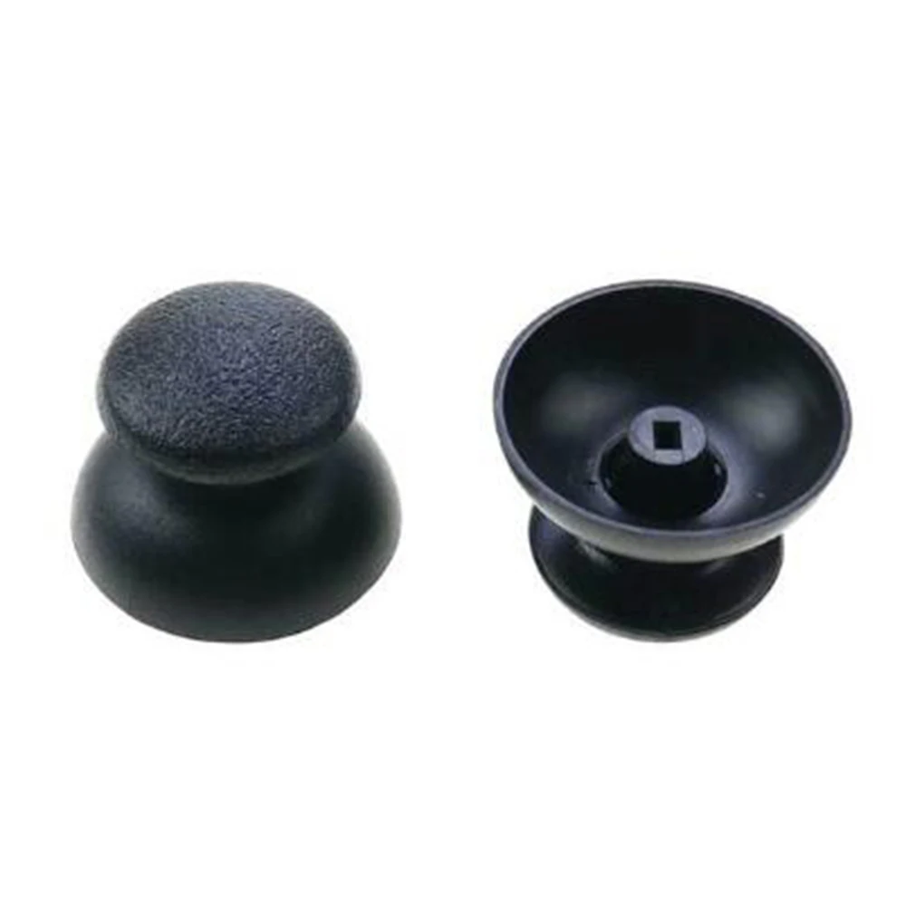 3d joystick analógico para ps2/xbox 360 controlador, tampa do metal, tampa do cogumelo, 1 parte