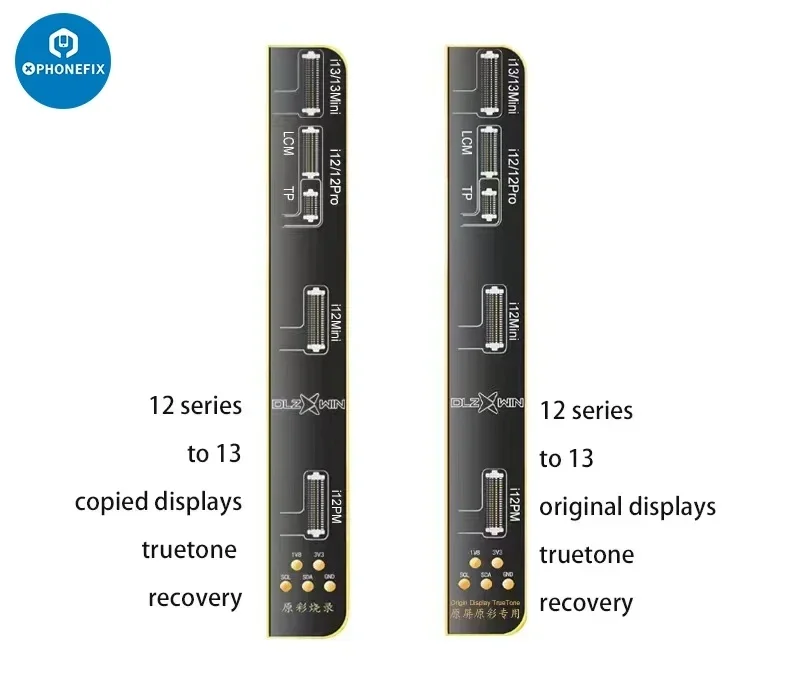 Códec de reparación de Color primario DL R200 para iPhone X, 11, 12, 13, 14 Pro Max, programador de recuperación de tono verdadero de Color Original multifuncional