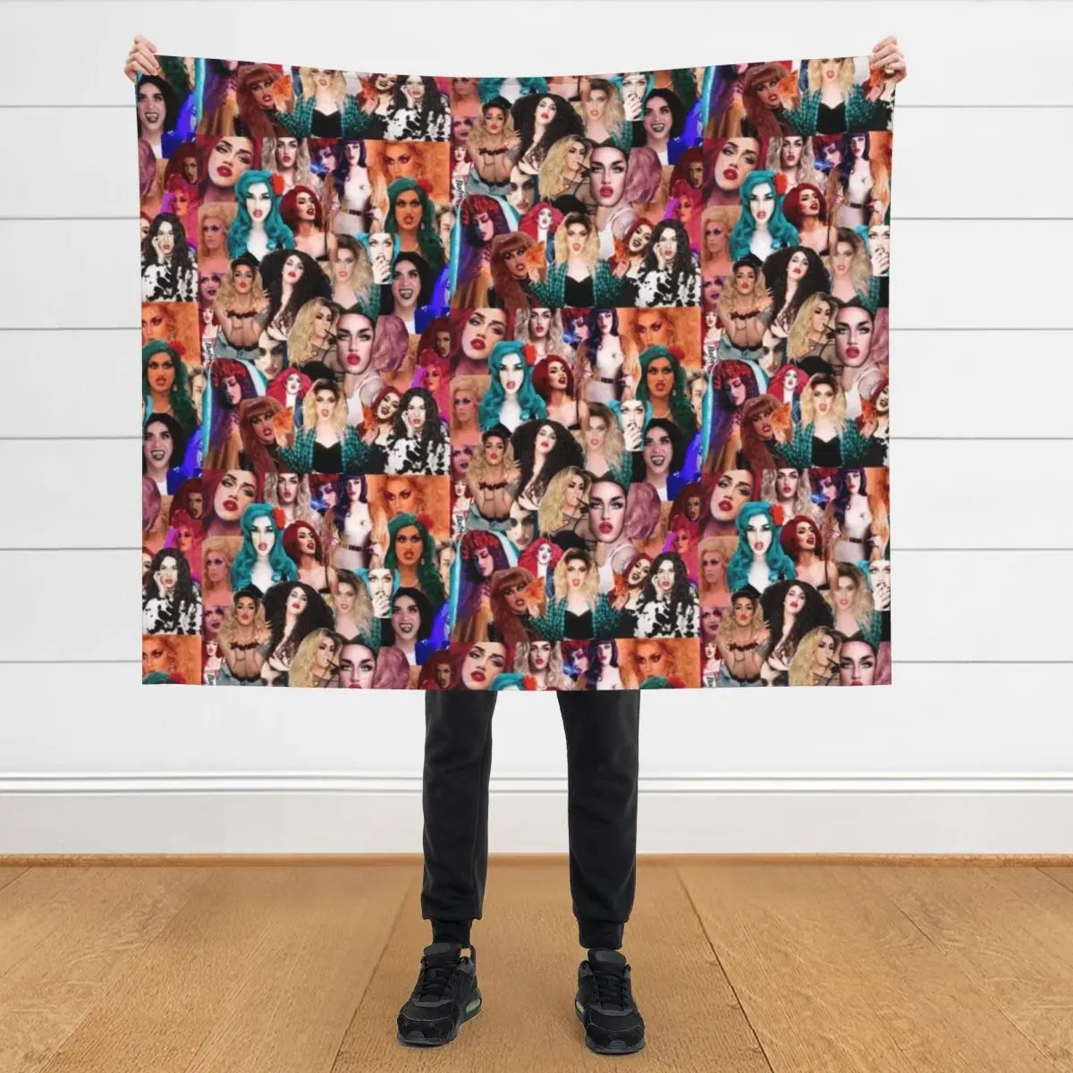 

Adore Delano Collage Throw Blanket manga christmas gifts Large Blankets