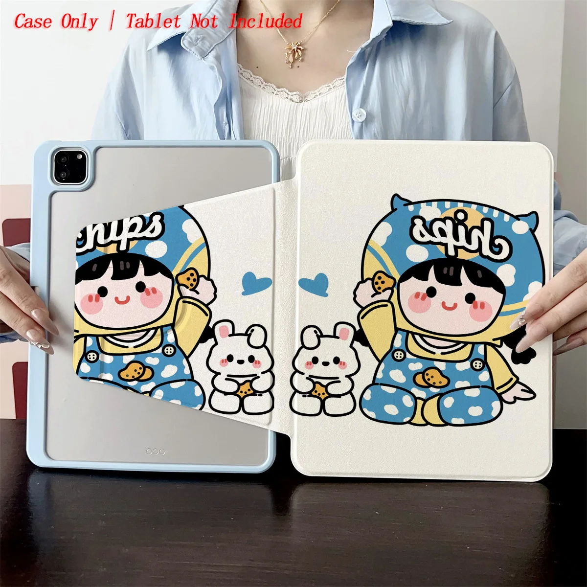 

Stylish Case For Apple iPad 10.9 10.2 Inch Air7 Pro 11 Mini Full Protection Soft Case With Elegant Colors Fit All iPad Models