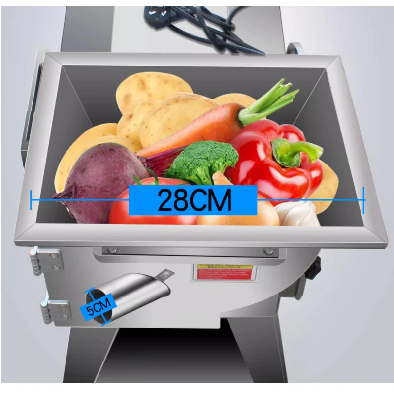Fruits vegetable pineapple cube dicing machine mushroom slicing machine Stainless Steel Vegetable Cutter Machine
