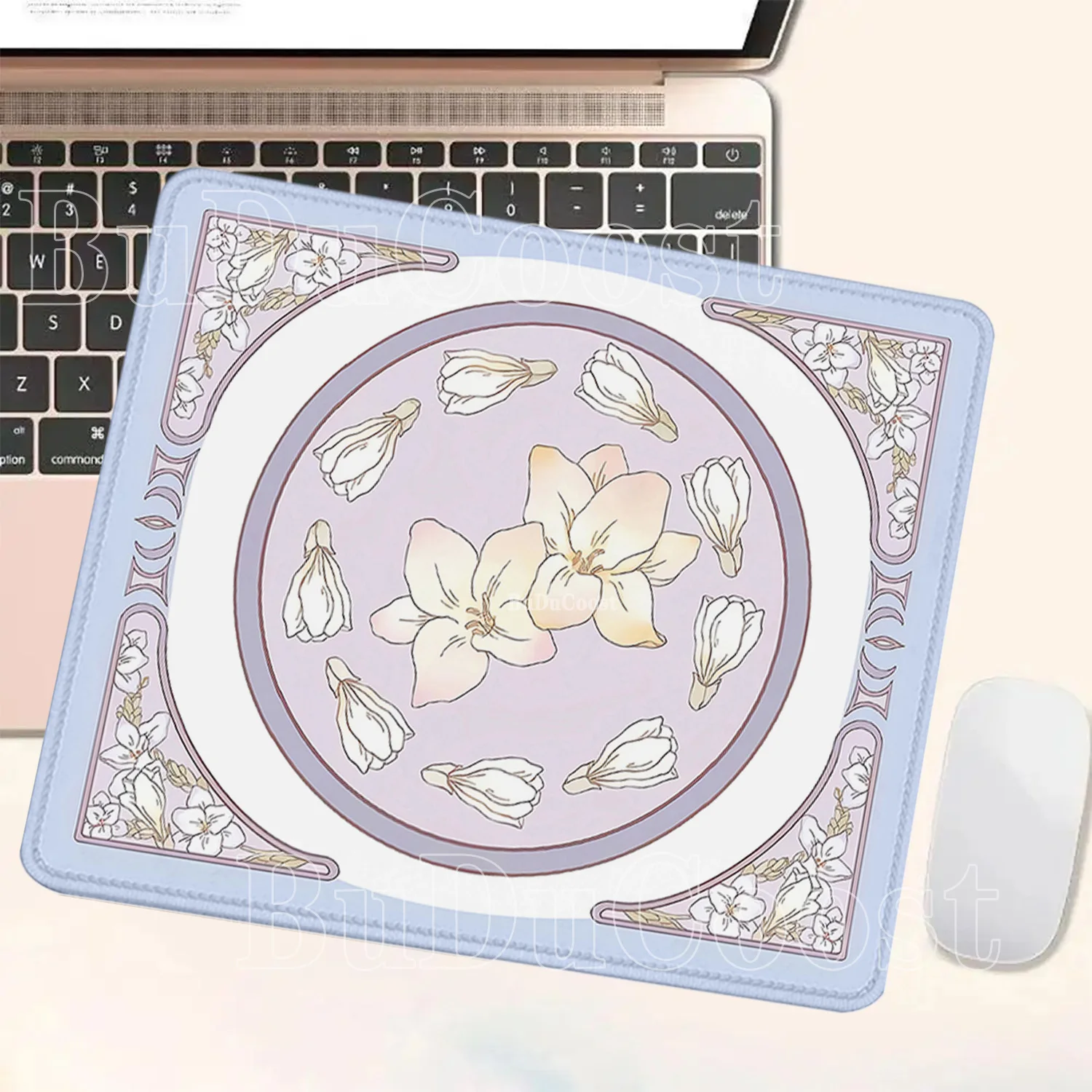 small size Mouse Pad Flower rabbit Gaming HD printing Mousepad Mechanical computer Keyboard Desk Mat Laptop overlock Mouse Pad