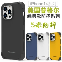 PureGear etui na iPhone 14 Pro Max Air Armor wyczyลฤ twardy futeraล odporny na wstrzฤ
sy luksusowa przezroczysta ochrona dla przypadku iphone14pro