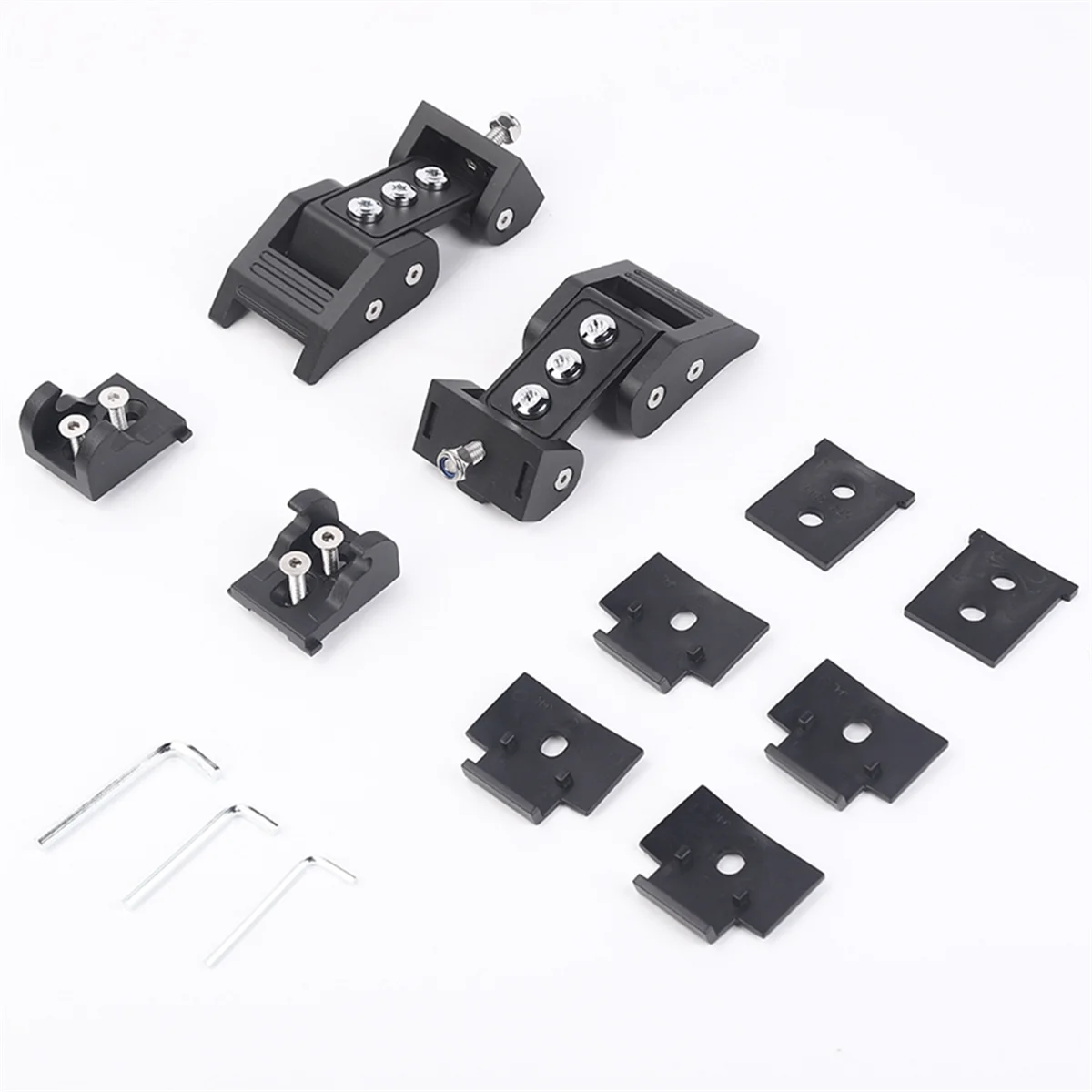 Hood Latches Catch Kit for Jeep Wrangler JK 2007-2017 JL 2018-2024 Gladiator JT 2020-2024