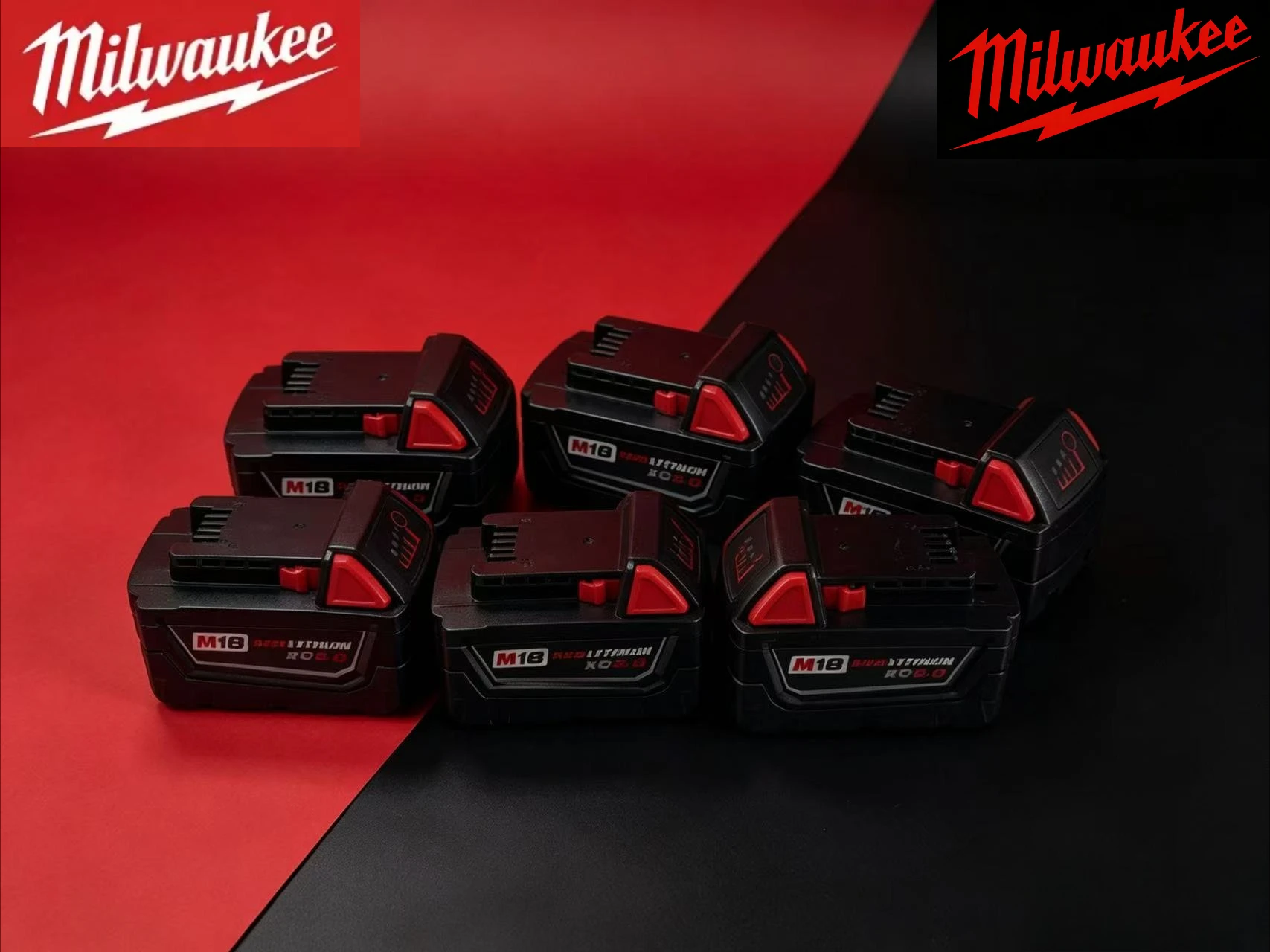 

Milwaukee M18 18V Battery Charger Combo with smart charging technology to maximize battery health and long-term reliability