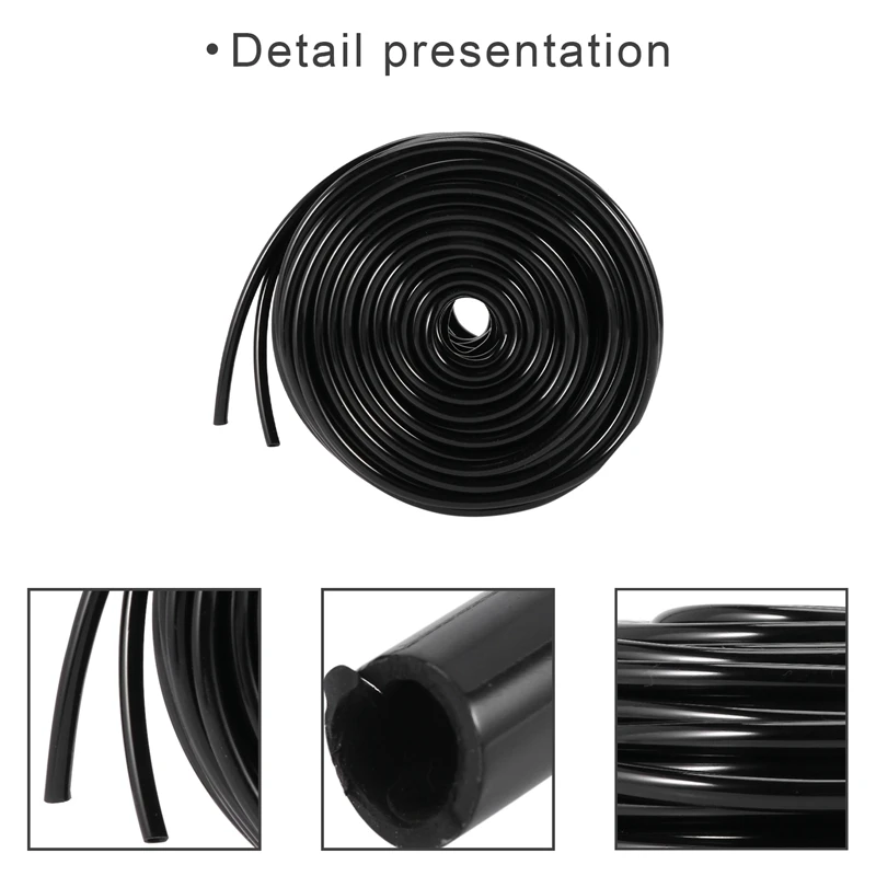 

30M Meter 1/4 Inch Blank Distribution Pipe Drip Irrigation Hose Garden Watering Pipeline