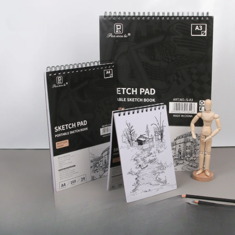 Art Student Sketching Book Student Painting Book Outdoor Sketching Book A3/a4/a5 Sketching Paper Painting Supplies