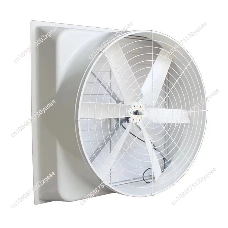 

FRP negative pressure fan, greenhouse ventilation and cooling axial flow fan, farm FRP exhaust fan