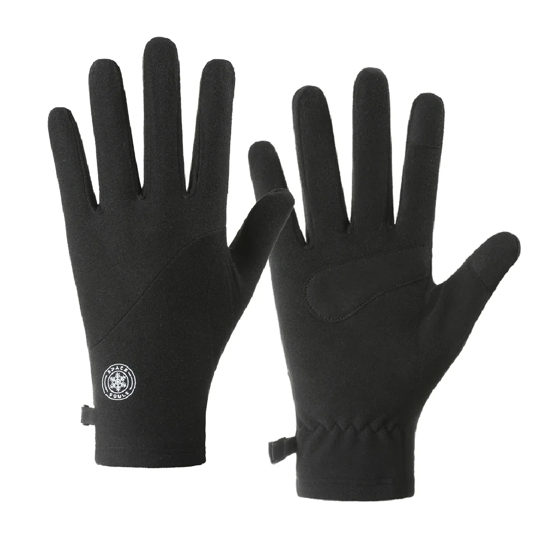 Winter Warm Ski Glove Lining Soft Touch Screen Gloves Unisex Outdoor Cycling Running Gloves Lady Cold-proof Gloves