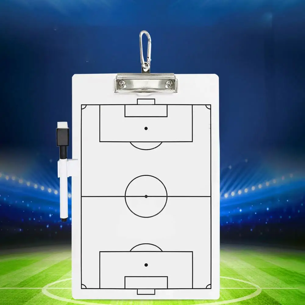 

Football Tactics Board Football Coaching Board Professional Soccer Coaching Scoreboard with Erasable Pen for Coaches for Soccer