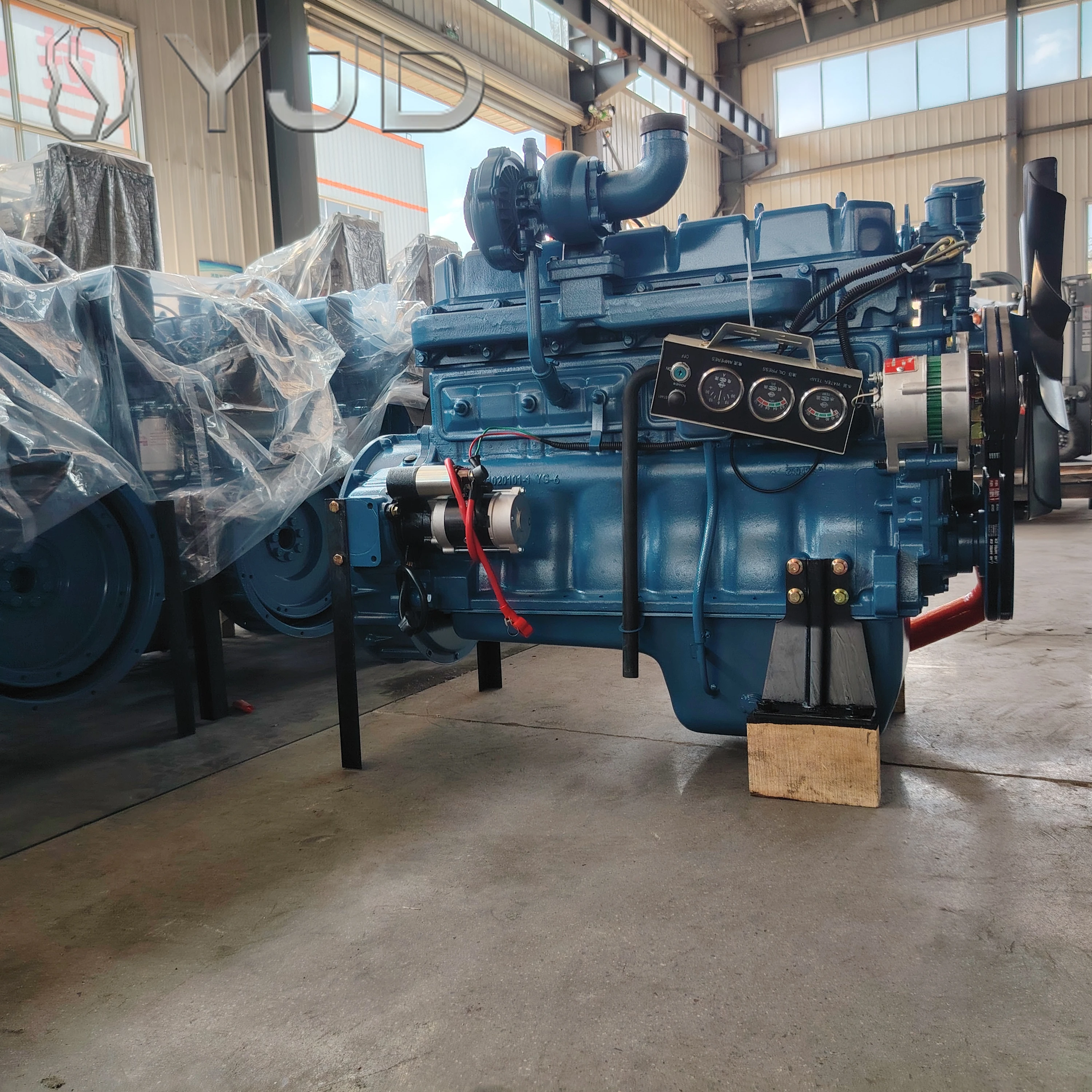Small Single Cylinder Water-Cooled Open Frame Diesel Generator 15/18/20 for Agricultural Electric Start 1800 RPM 50/60Hz