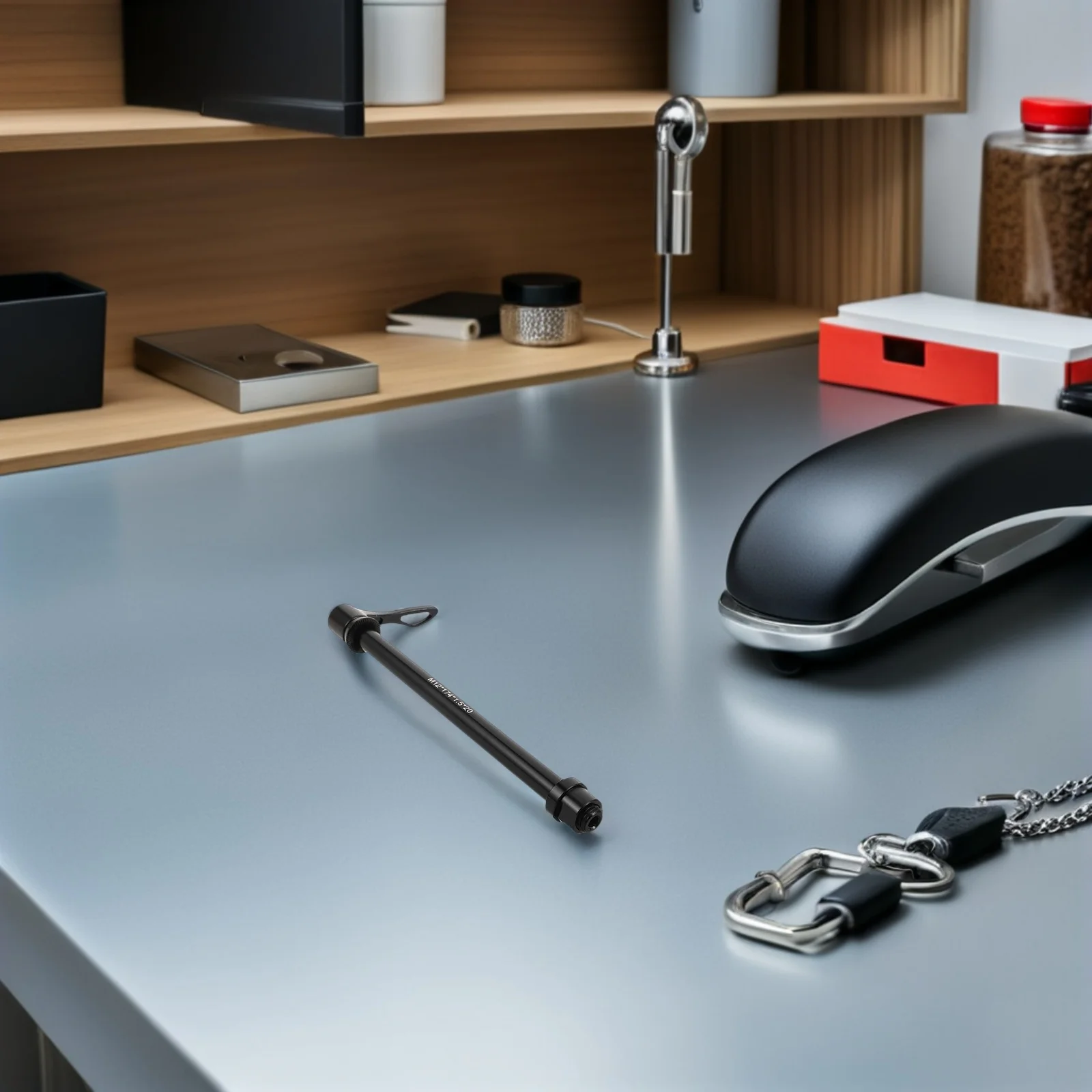 الطريق الدراجة الإفراج السريع المحور سيخ أسود الجبهة الخلفية جوفاء رمح دراجة محور أجزاء لاستقرار عجلة المدرب الجبلية