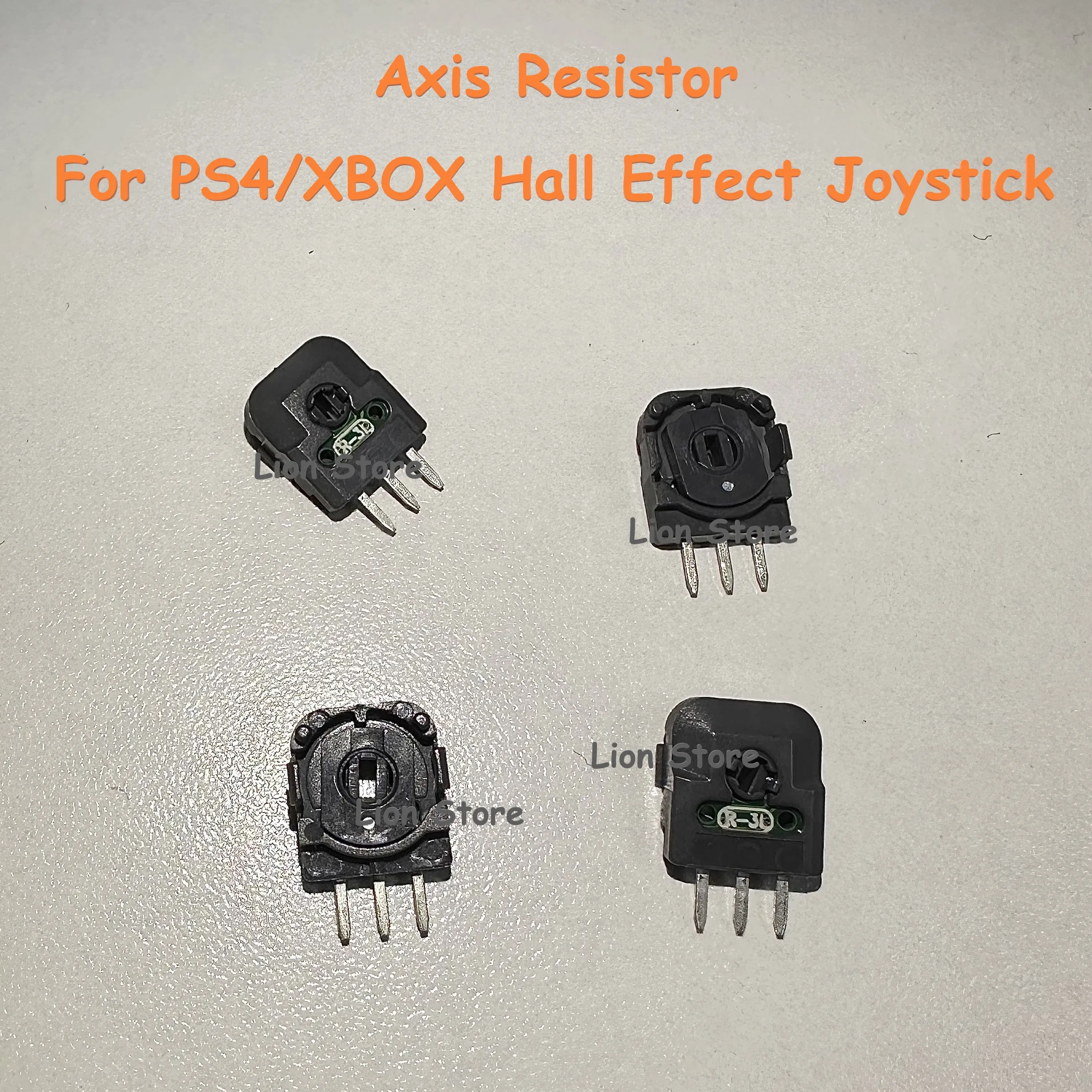 100-200pcs/lot For PS4/XBOX Controller Hall Effect Joystick Axis Resistor 3D Analog Potentiometer Repair&replacement