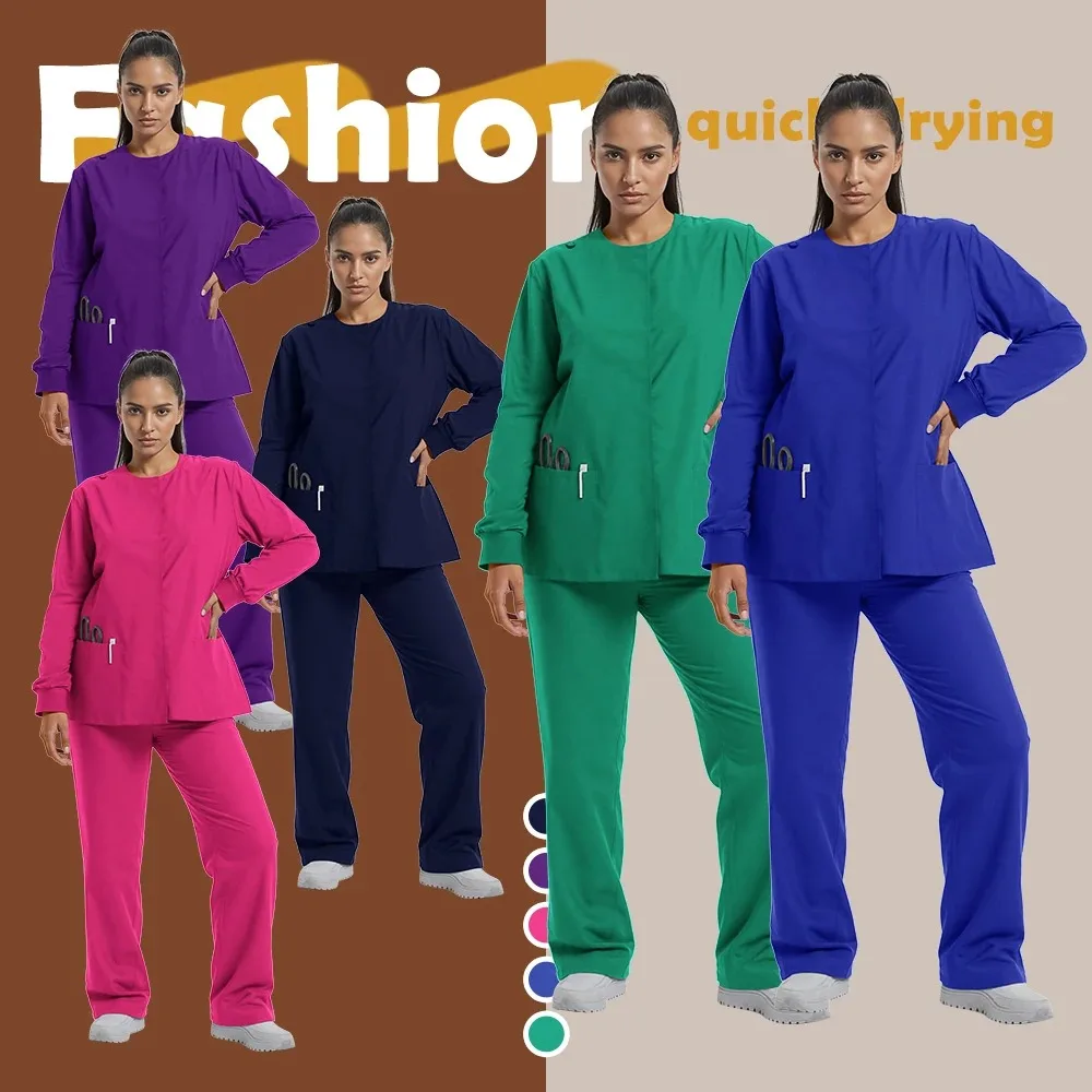 long-sleeves-doctor-nurse-scrub-set-hospital-uniforms-clinic-medical-surgeon-nursing-clothes-dental-pediatric-beauty-salon-work