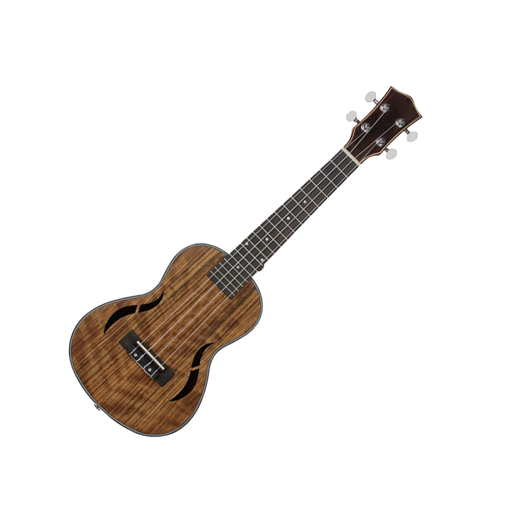 Ukulele Durable Guitar Portable Professional Stringed Guitars Concert Uke Folk Beginner Supplies 26inch Walnut