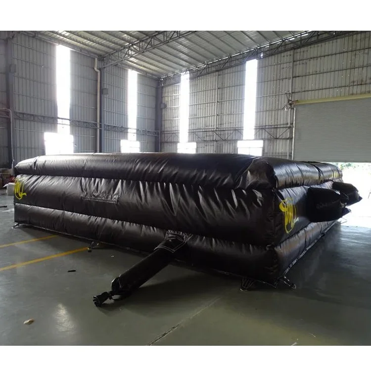 Factory Customized Inflatable BMX Air Bag Mattress Landing Mat Inflatable Stunt Jump For Skiing