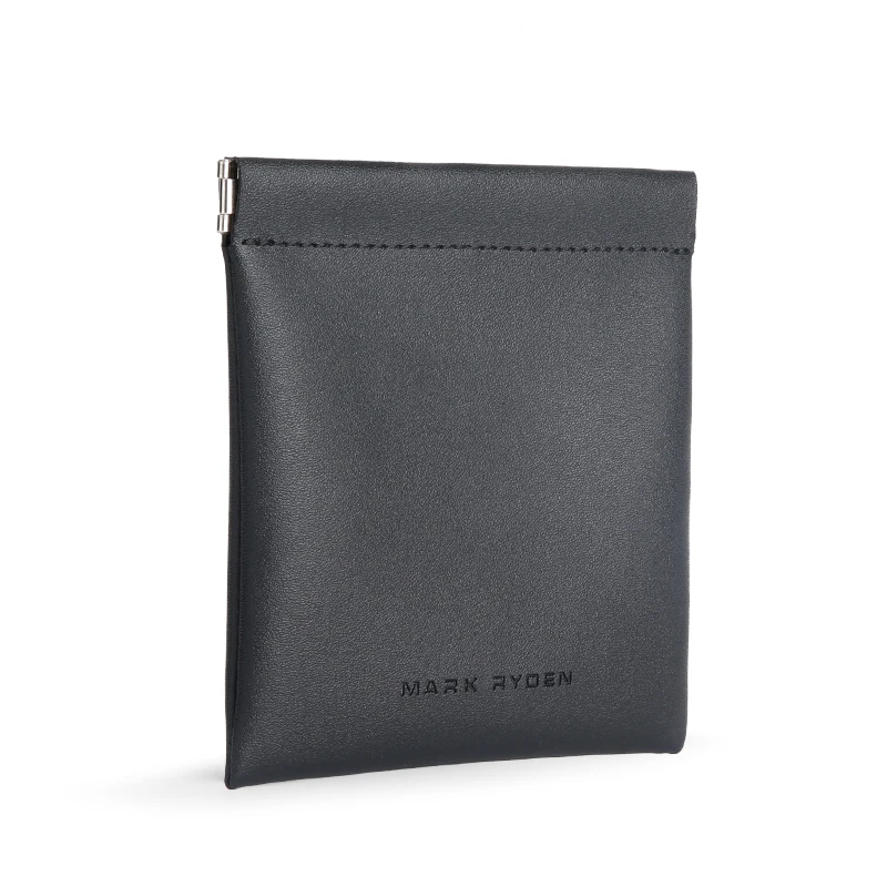 MARK RYDEN PVC Auto-close Storage Pouch Minimalist Mini Organizer Bag for Earphone Cable Keys