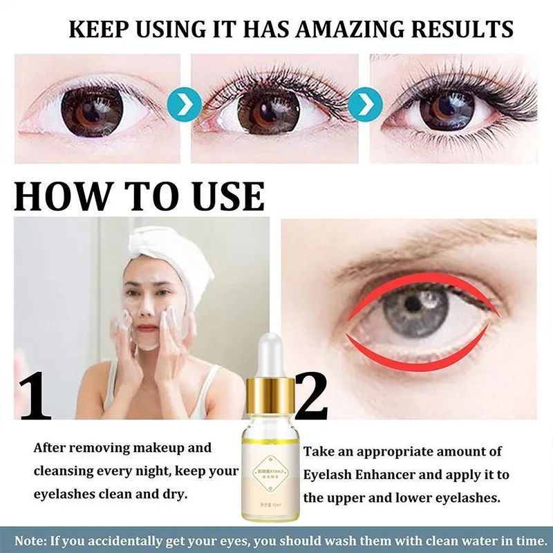 เซรั่มเร่งการเจริญเติบโตของขนตาอย่างรวดเร็ว 5 วัน เสริมขนตาอย่างเป็นธรรมชาติ ยาวขึ้น หนาขึ้น รักษาขนตา ผลิตภัณฑ์ใหม่ ดูแลดวงตา แต่งหน้า