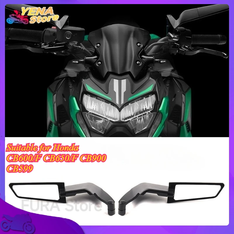 

Suitable for Honda CB600/F CB650/F CB900 CB599 motorcycle mirror invisible maximum mirror kit Rotatable adjustable mirror