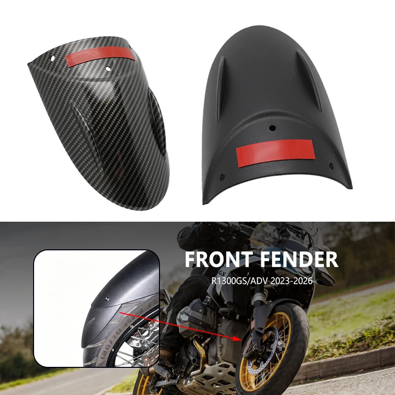 For BMW R1300GS R 1300 GS R 1300GS ADV 2023-2026 Motorcycle Front Wheel Mudguards Splash Guard Cover Extension Fender