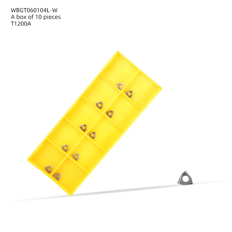 Fine Boring Turning Insert  WBGT060102  TBGT060102  TBGT060104 TPGT080204 CNC  Carbide Insert  for Internal Hole Boring Tool