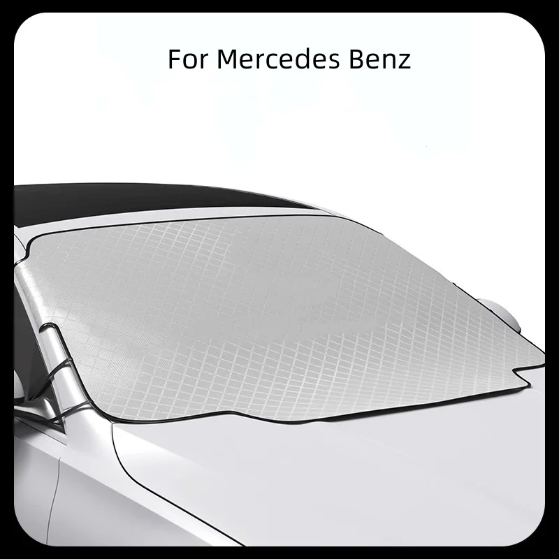 

1Pcs For Mercedes Benz GLC/GLB/A/C/E-Class Front Windshield Sunshade Automobiles Parts Accessories Car Stuff Exterior Auto