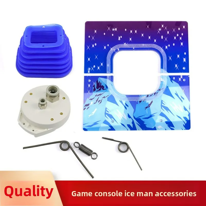 Ice Legend Arcade Machine with Acrylic Cover and Water Spray Nozzle Front Rear Tension Spring