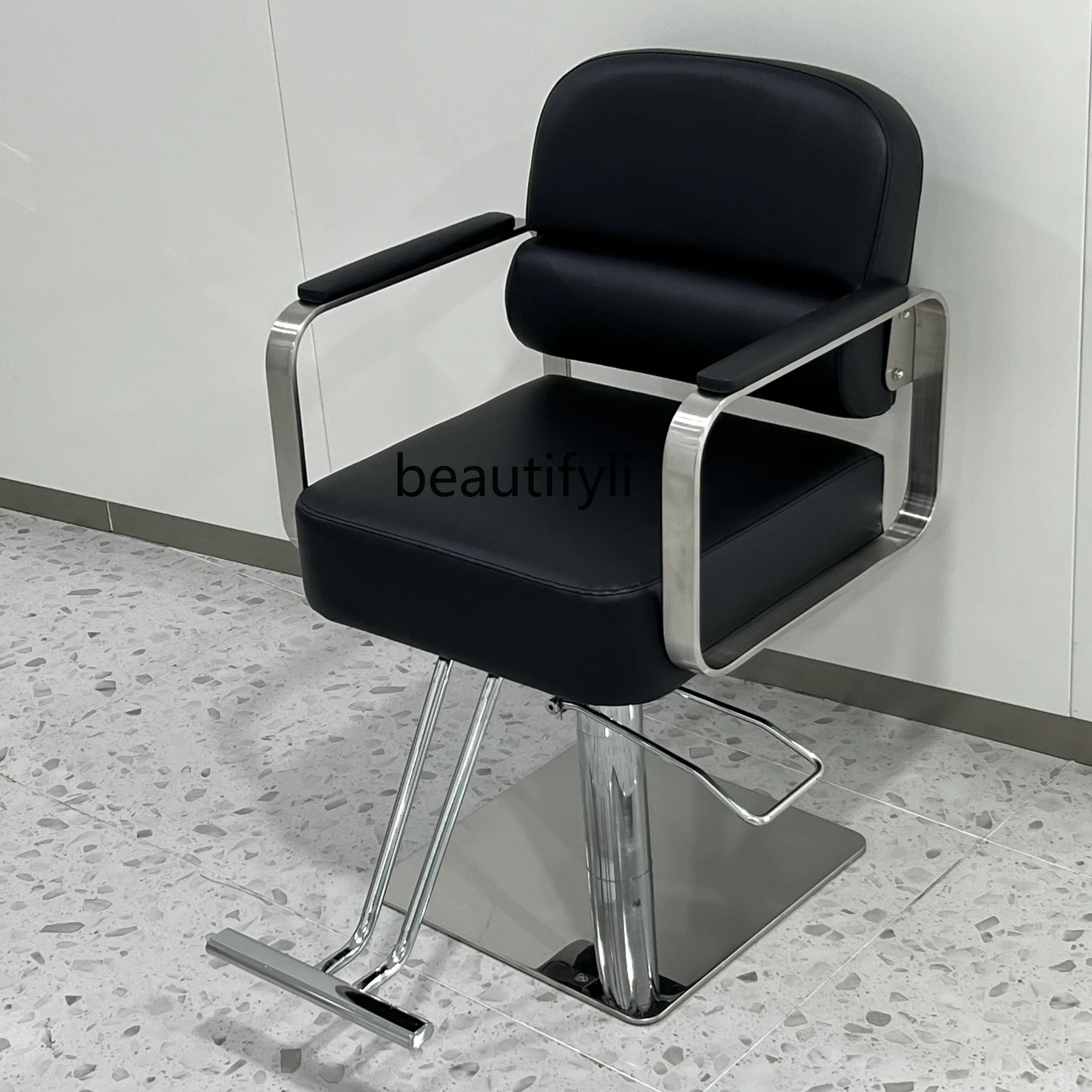 

smt14 Barber Shop Hairdressing Stool for Hair Salon Lifting and Falling Beauty Fashion Hot Dyeing Hair Cutting Seat