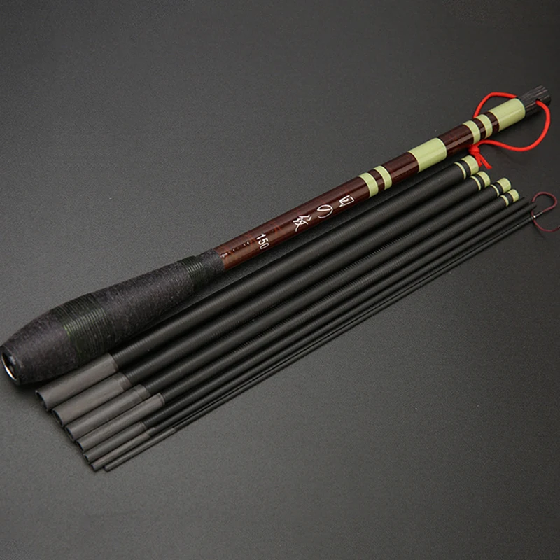 1.2M-4.5M Ultralight Small Object Fishing Rod Telescopic Carbon Freshwater Fishing Pole Stream Kids Mini Ultralight Rod view 3