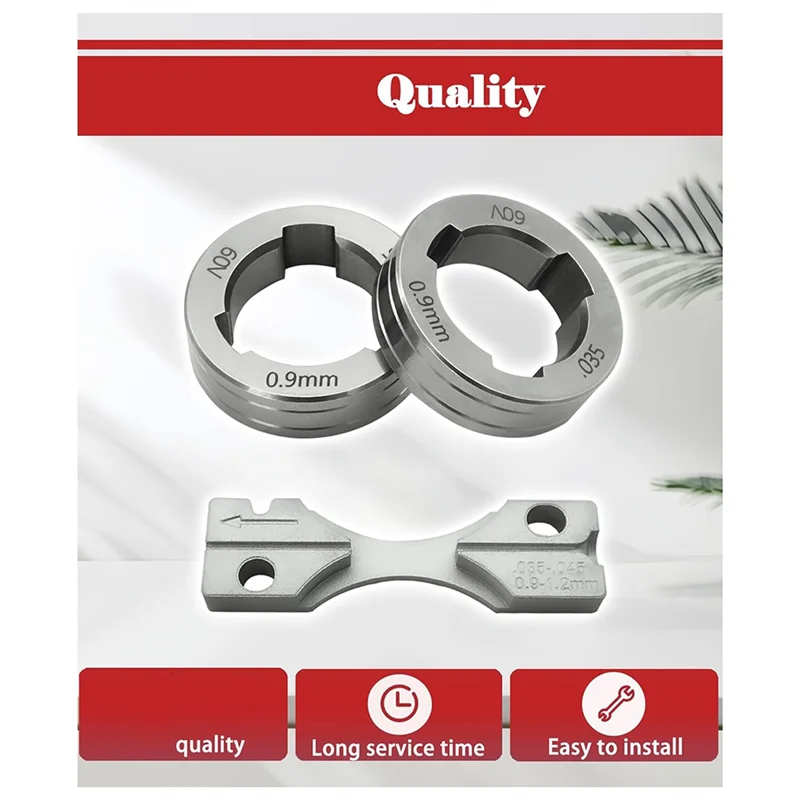 A74E-Para Lincoln Power MIG 216, 255XT, 350MP, LN-15 Drive Roll Kit KP1696-035S 035 Polegadas Adequado para Alimentação de Fio Sólido 25M, LF-72