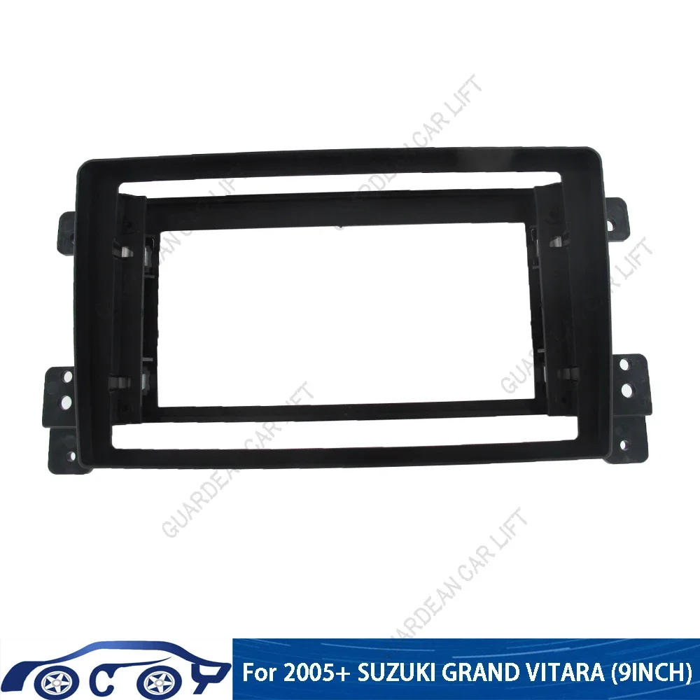 

9-дюймовый автомобильный радиоприемник для SUZUKI GRAND VITARA 2005 + 2 Din головное устройство Android стерео рамка плеер панель отделка приборной панели