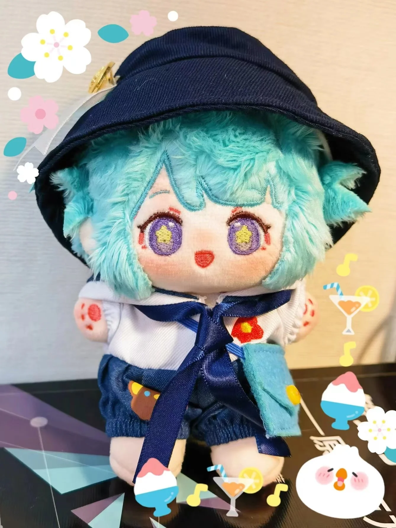 

In Stock Ensemble Stars あんさんぶるスターズ! Cosplay Cartoon Dolls 10cm Shino Hajim Himemiya Tori Doll Soft Throw Pillow Gifts Doll Gift