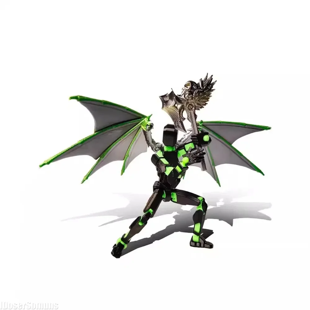 

3D Printed 13cm Dummy Figure Movable Joint Decorative Ornaments DIY Mannequin Decompression Toys Shapeshift Robot Action Figures