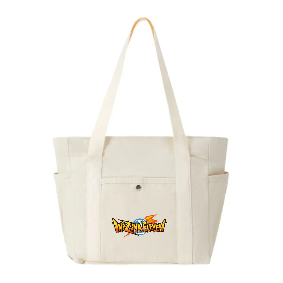 

Inazuma Eleven The Electric World of Soccer Fashionable Multi-Pocket Shoulder Bag Spacious Shopping Tote